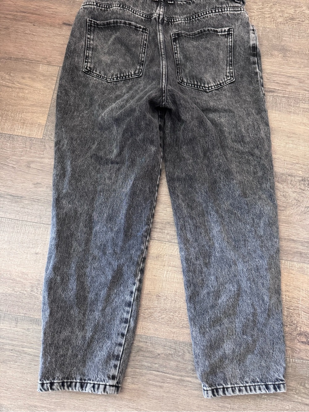 We The Free • High Waisted Jeans • Tie Waist • High Rise • Black Washed • 28 - Picture 10 of 12